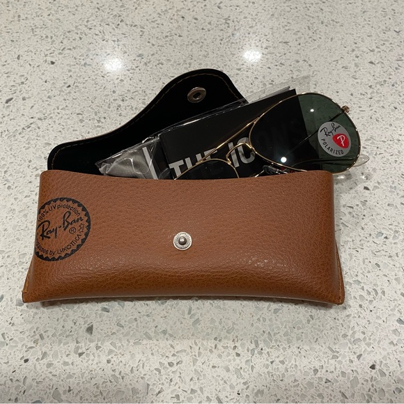 NWT RayBan Aviators (Polarized)